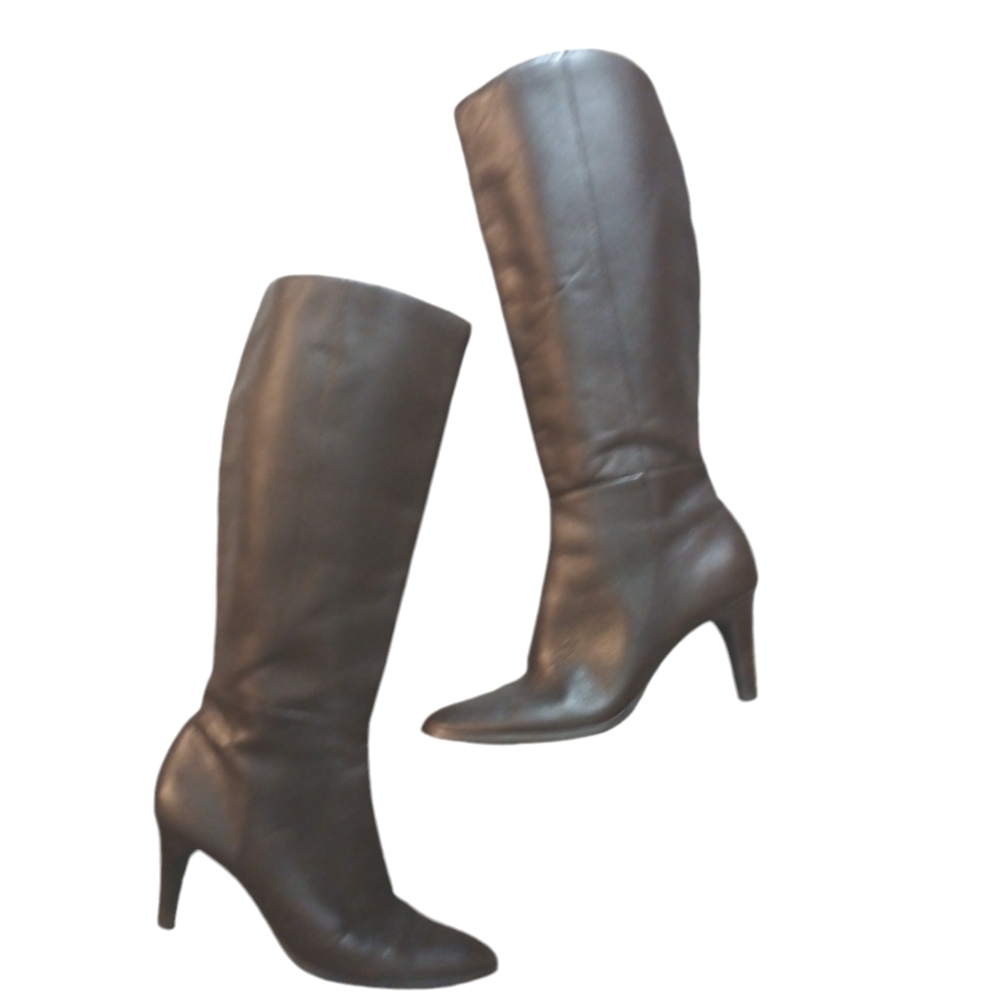 Banana Republic Black Heeled Boots